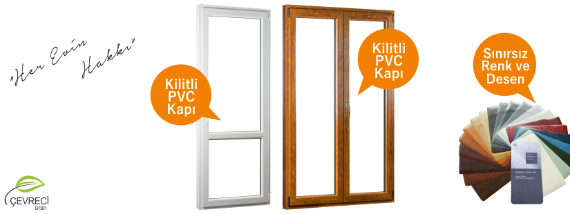 Kilitli PVC Kapılar